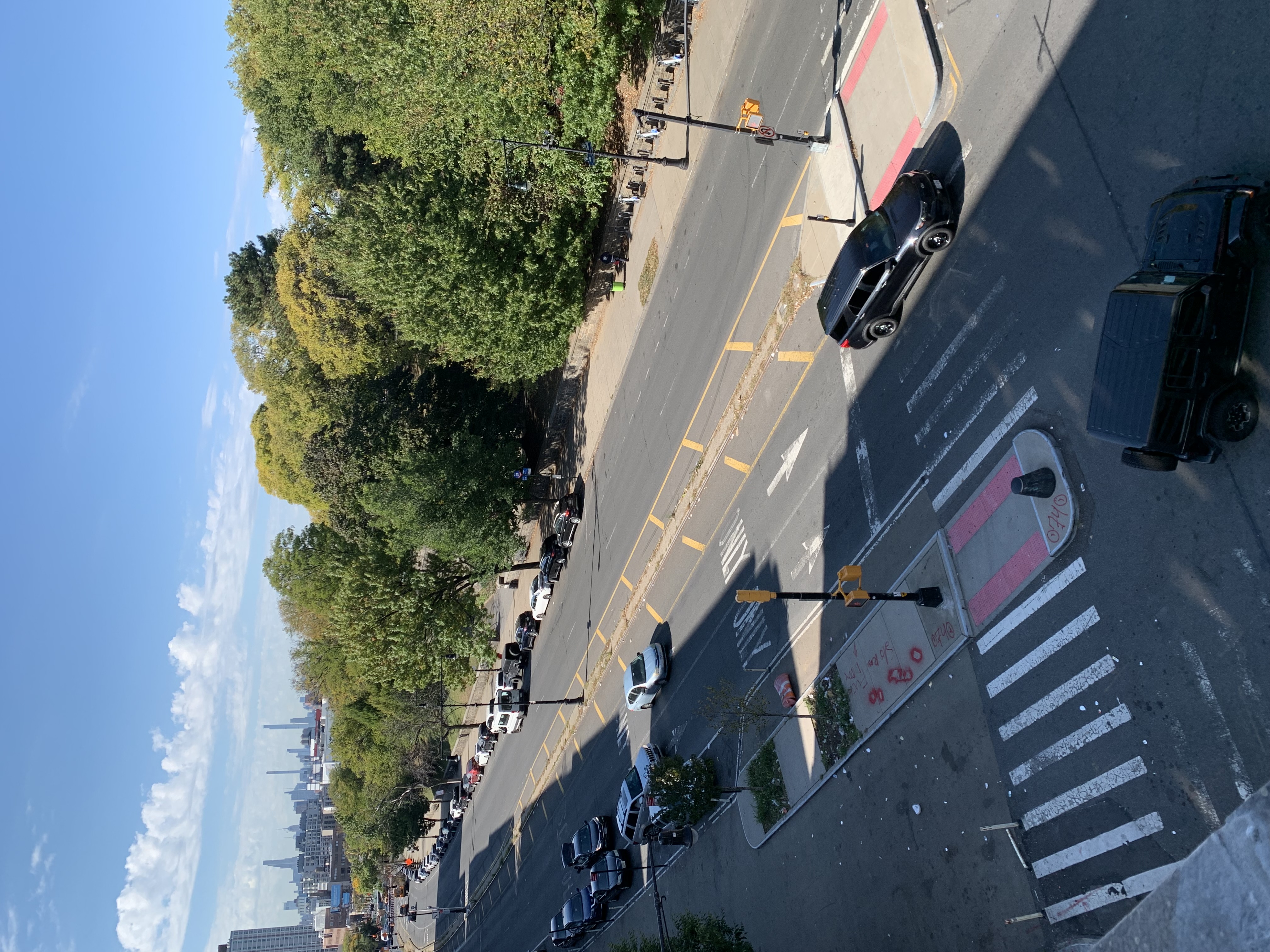View of the Grand Concourse from Victoria's window.